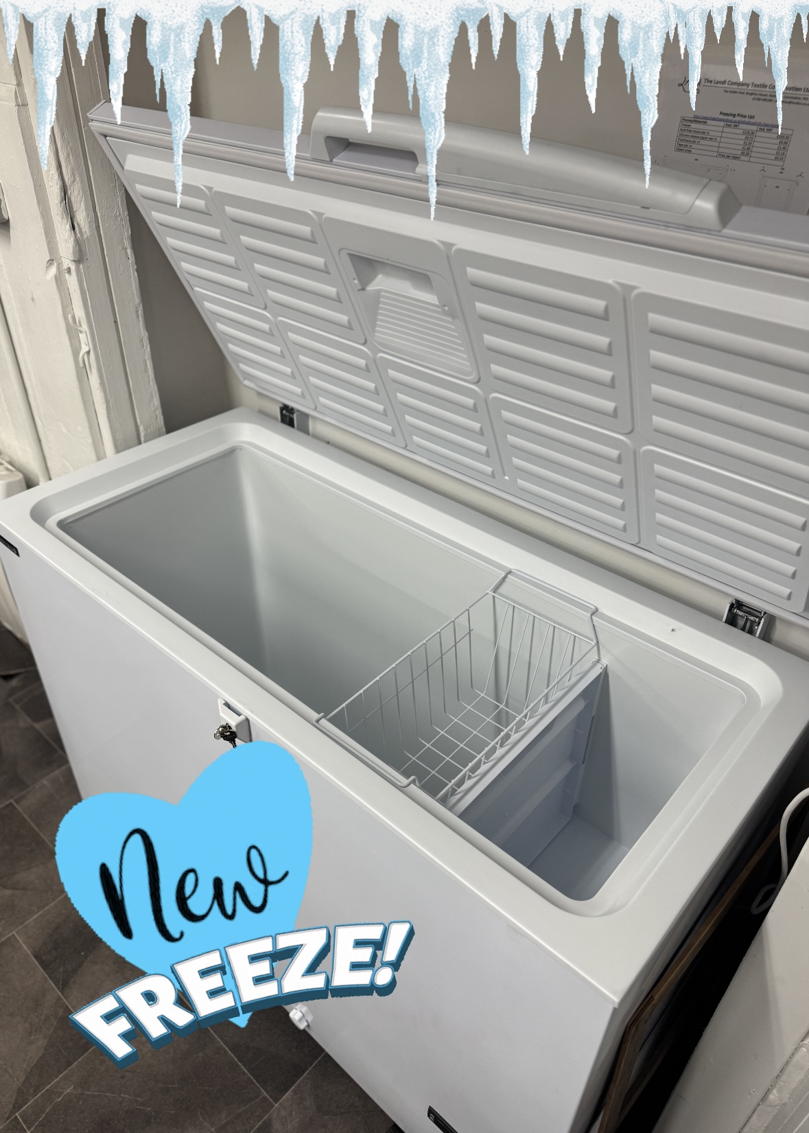 freezer. pest treatment. IPM. conservation treatment