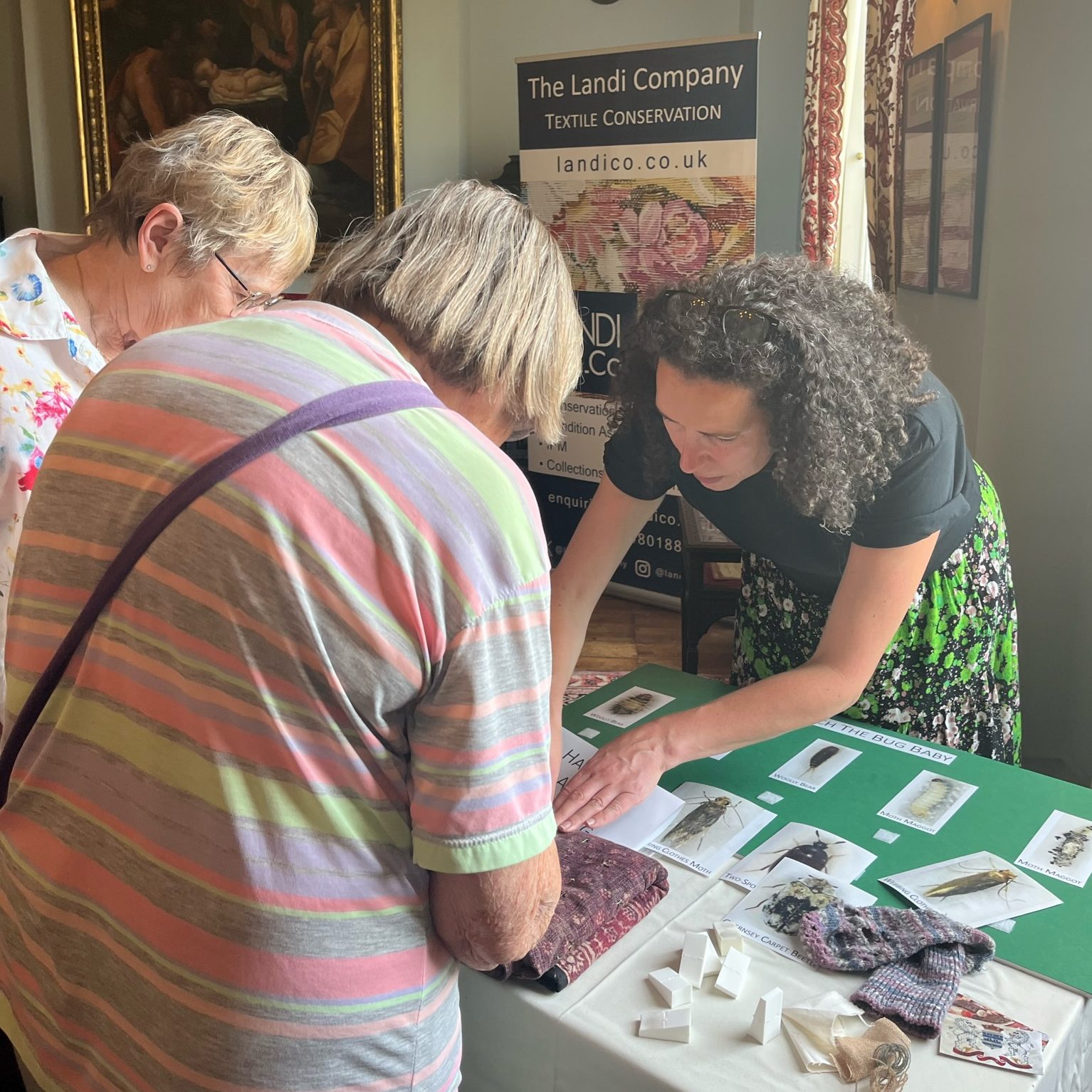 heritage open day. textile conservation. teaching. education